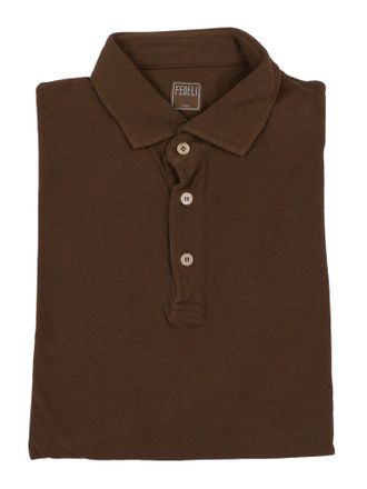 Fedeli Short Sleeve Knitted Polo Shirt