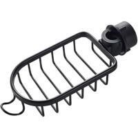 OEM Estante De Ba&ntilde;o, Cesta De Ducha Negra, Compartimento De Almacenamiento Ajustable Para Grifos, Compartimento De Almacenamiento Para Utensilios De Cocin