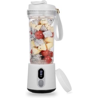 OEM Licuadora Port&aacute;til De 500 Ml Para Batidos Y Licuados, Bater&iacute;a Recargable Usb-c De 4000 Mah, 6 Cuchillas De Acero Inoxidable, Inal&aacute;mbrica, Ideal Para G