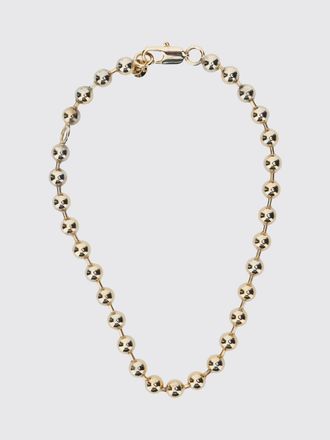 Semicouture Collana girocollo in ottone con chiusura a grilletto