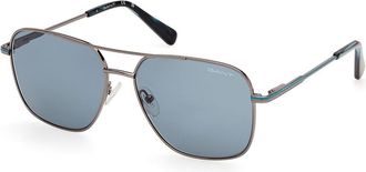 GANT GA00041 08N Mens Sunglasses Gunmetal Size 57