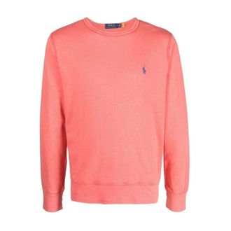 Polo Ralph Lauren Heren, Sweatshirts & Hoodies, Rood, Maat: XL Katoen
