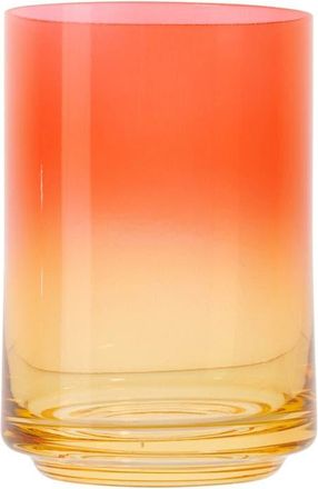 Lateral Objects Gradient Drinking Glass in Orange And Yellow at Nordstrom