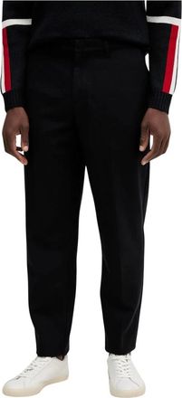 A|X Armani Exchange Wool Chino Broeken - Heren - Sweatpants - Zwart - W32 - Wol - Broeken