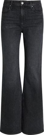 Paige Sofia Flared-leg Jeans - Black - 27 (W27 / UK8-10 / S)