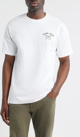 Dark Seas Headmaster V3 Heavyweight Jersey Graphic T-Shirt in White at Nordstrom, Size Medium