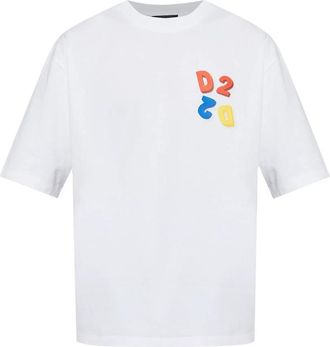 Dsquared2 Logo-patch T-shirt