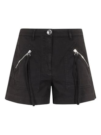 Pinko Shorts con zip - Nero