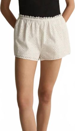 Poss&eacute; Harriet Short In White