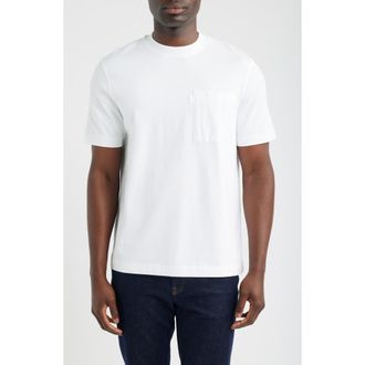 Barbour Ivergill Crewneck Pocket T-Shirt in Bright White at Nordstrom, Size Xx-Large