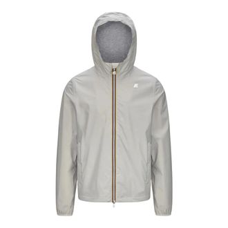 K-Way Jack Stretch Nylon Jersey - Heren - Zomerjassen - Beige - S - Nylon - Jassen