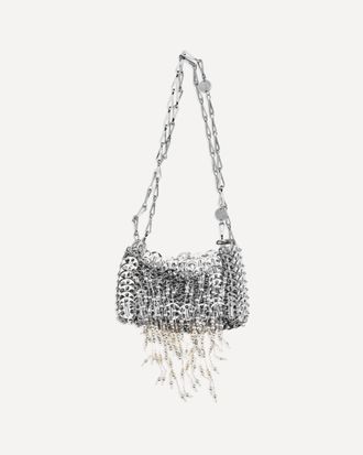 Paco Rabanne Nano 1969 pearl fringe Shoulder Bag Female UNI
