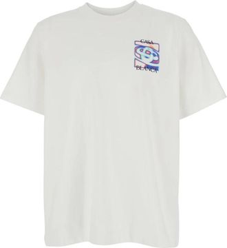 Casablanca Hombre, Camisetas, Blanco, Talla: XL