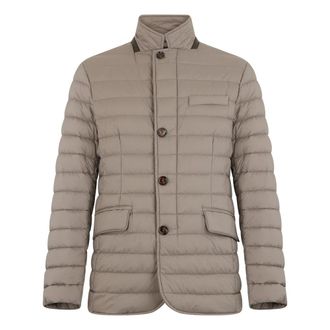 Moorer Winter Jackets, male, Beige, Size: XS Puffer Jacket