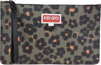 Kenzo Clutch - - Bags - Donna - Verde - ONE SIZE