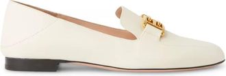 Bally Ellah Loafers In Plain Leather, Brand Size 35 ( US Size 4.5 )