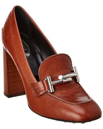 Tod's Tods Double T Leather Pump