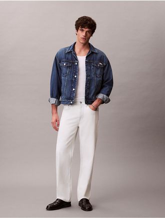 Calvin Klein Jeans Calvin Klein Mens 90s Straight Jeans - Light/Pastel Blue - 34W x 30L