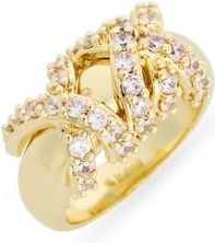 Covet Twisted Dome Ring in Gold at Nordstrom Rack, Size 6