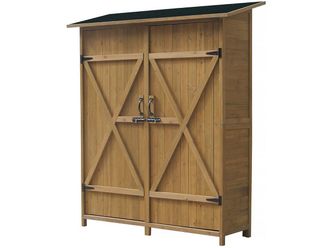 Habitat et Jardin Habitat Et Jardin - Caseta Cobertizo Para Jard&iacute;n espacio - 140 X 49 X 162 Cm - Marron