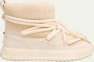 Moncler Altive Mid Teddy Snow Boots