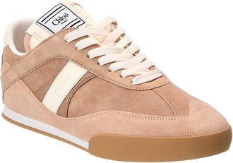 Chlo&eacute; Chlo&eacute; Kick Leather & Suede Sneaker