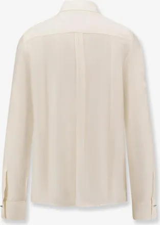 HUGO BOSS Womens Shirt Bisina Wednesday White Lyocell