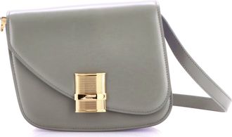 Ferragamo Fiamma Crossbody Bag Leather Small