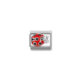 Nomination Unisex Animals Links Bracelet In Ladybug