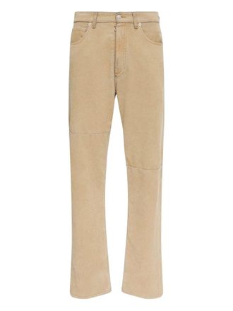 Maison Margiela five pocket panelled jeans - Neutrals