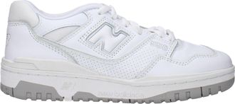 New Balance Sneakers 550 Donna Pelle Bianco