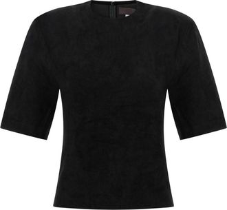 Stouls Luv T-shirt met korte mouwen - Dames - Blouses - Zwart - XS - Su&egrave;de - Overhemden