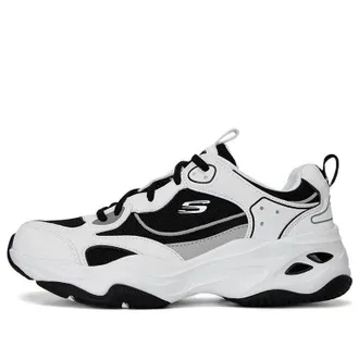 Skechers DLites 4.0 White Black Grey 894249-WBK
