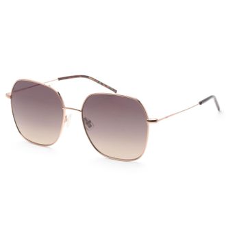 HUGO BOSS Womens 58mm Gold Copper Sunglasses