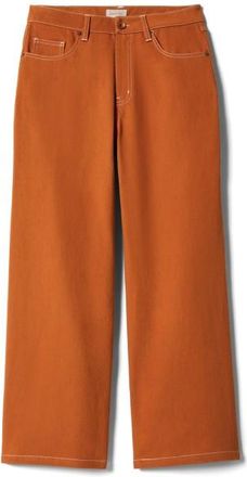 Brixton Margo Cropped 5 Pocket Pant Cotton Freizeithose f&uuml;r Damen | rot