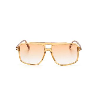 Tom Ford Sunglasses, male, Yellow, Size: 59 MM 39F Sunglasses