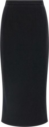 Dolce & Gabbana Dames, Rokken, Zwart, Maat: S Wol