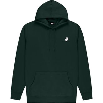 Dalix Ghost Midweight Fleece Classic Hooded Sweatshirt in Pine Green at Nordstrom, Size Xx-Large