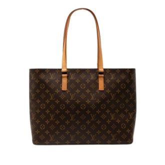 Louis Vuitton Pre-owned Tote Bags, female, Brown, Size: ONE SIZE Pre-owned Luco Tote Bag