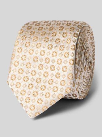 HUGO BOSS Seiden-Mix Krawatte in Offwhite, Gr&ouml;&szlig;e 1
