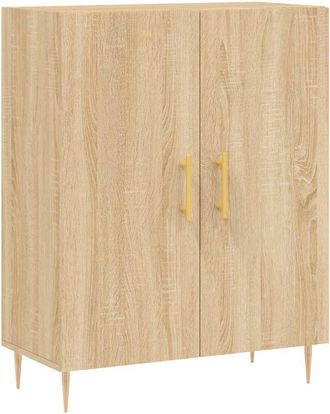 vidaXL Vidaxl - Aparador De Madera De Ingenier&iacute;a Roble Sonoma 69,5x34x90 Cm
