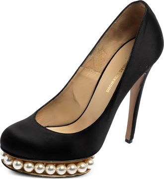 Nicholas Kirkwood Pumps con plateau - Nero