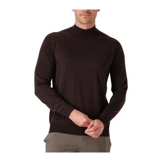 FILIPPO DE LAURENTIIS Truien & Vesten, Heren, Bruin, XL, Wol, Lupetto Ml R Merino