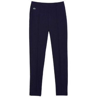 Lacoste Damesbroeken met geborduurd logo (Marineblauw)