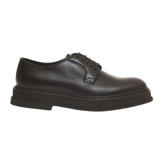 Doucal's Derby Veterschoen - Heren - Veterschoenen - Bruin - 39 EU - Leer - Schoenen