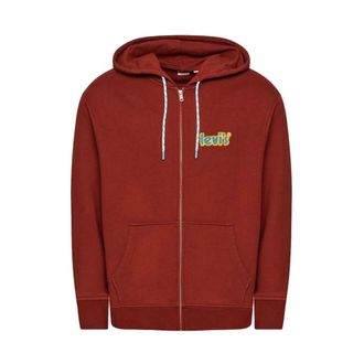 Levi's Hoodies, male, Red, Size: L Hoodie