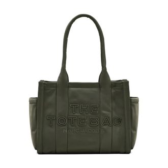 Marc Jacobs The Puffy Nylon Medium Tote Bag - Dames - Shoppers - Groen - ONE Size - Nylon - Tassen