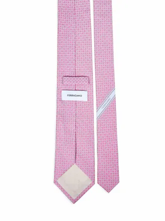 Ferragamo Carato Necktie - Pink