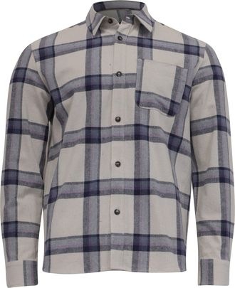 A.P.C. A. P.C. Check-Print Long Sleeve Shirt in Multicolor Cotton