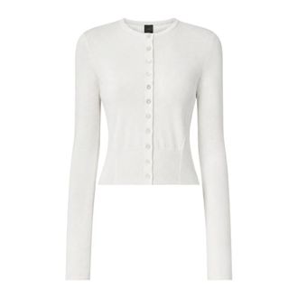 Pinko Cardigans, female, White, Size: XS Meteora Cardigan